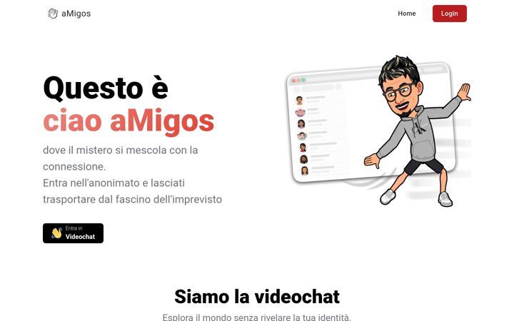 Screenshot of ciaoamigos.it