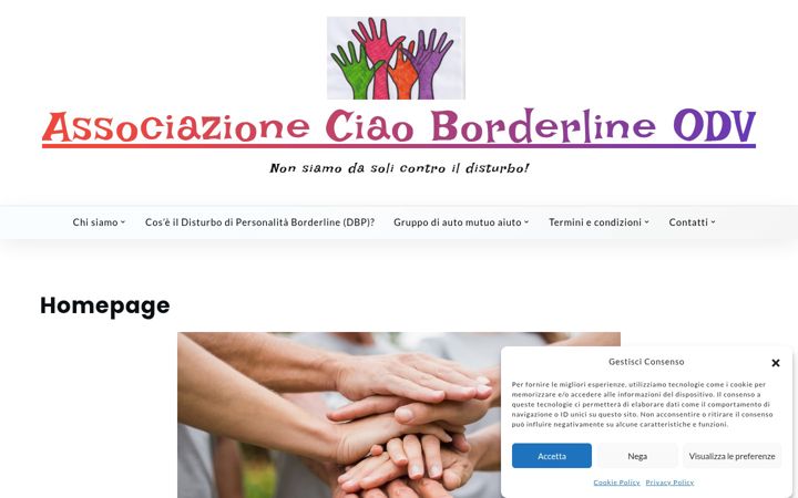 Képernyőkép: ciaoborderline.it