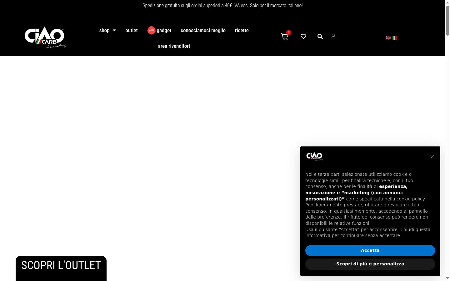 Képernyőkép a bármilyen interakció előtt megjelenő hozzájárulási bannerről