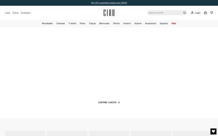 Screenshot of ciaoformen.com