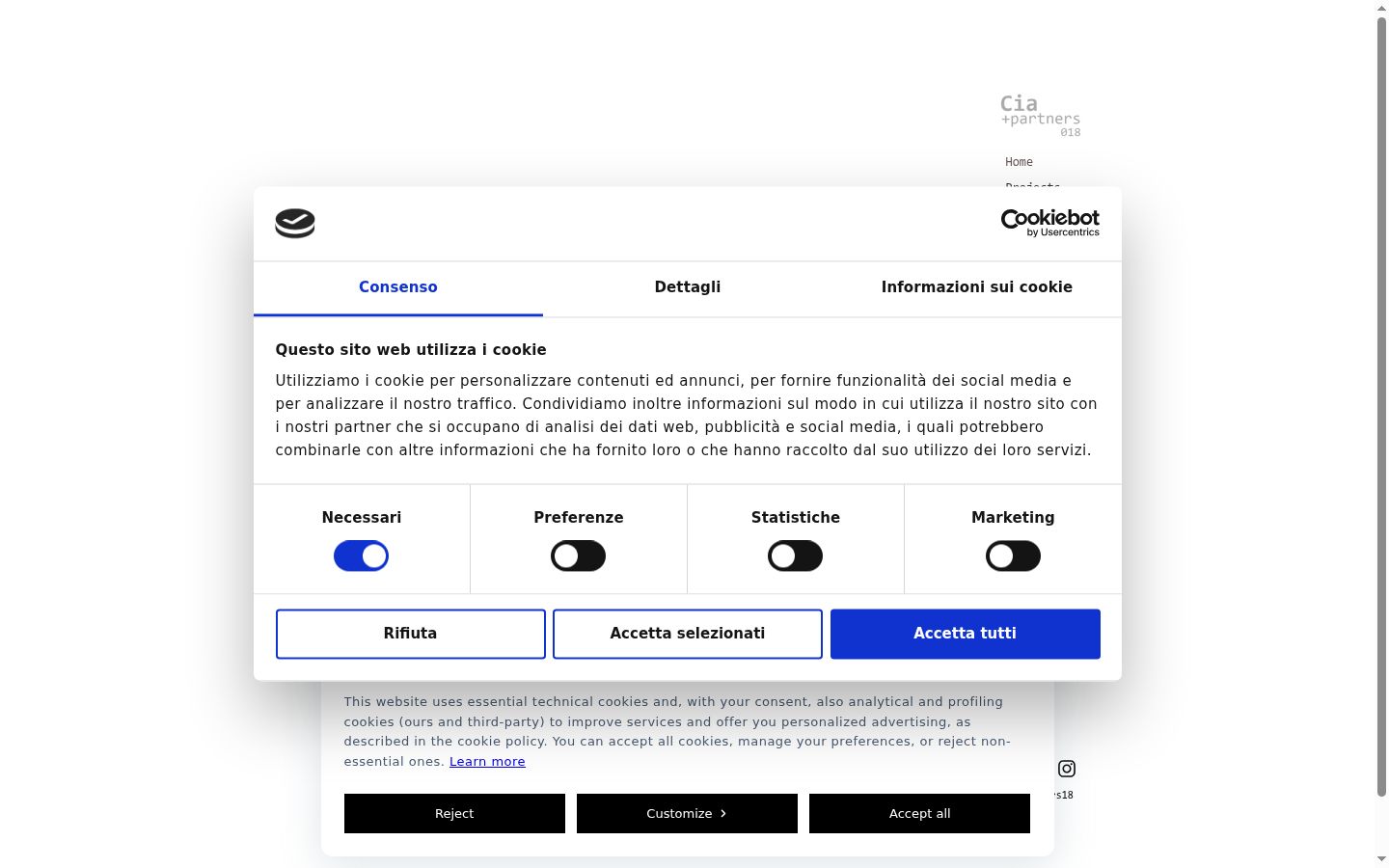 Sutikimo reklamjuostės, rodytos prieš bet kokią sąveiką, ekrano kopija