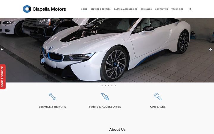 Screenshot of ciapella.com