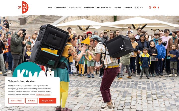 Screenshot of ciapernassos.com