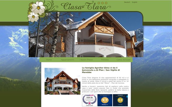 Screenshot of ciasa-tlara.it