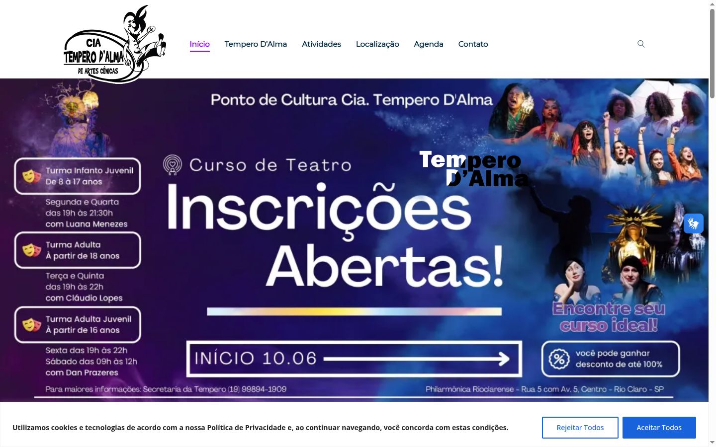 Screenshot tal-banner tal-kunsens muri qabel kwalunkwe interazzjoni