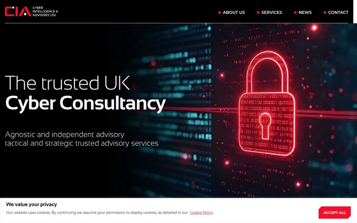 Screenshot of ciauk.ltd