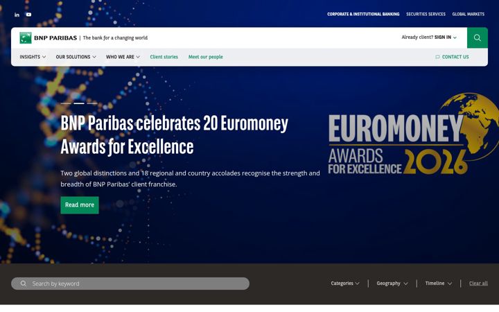 Screenshot of cib.bnpparibas