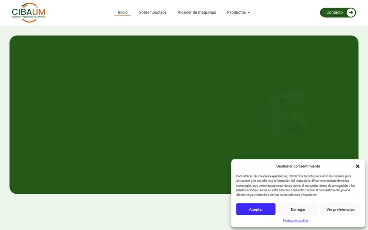 Screenshot von cibalim.es