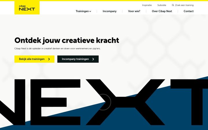 Snímek obrazovky cibapnext.nl