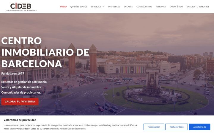 Screenshot di cibcn.es