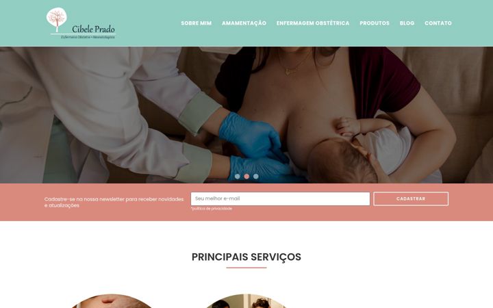 Ekrānuzņēmums no cibeleprado.com.br