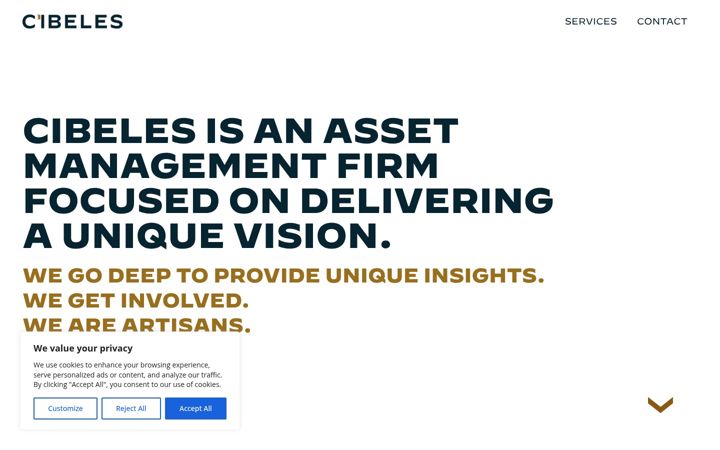 Screenshot of cibelesam.com