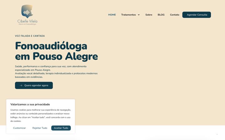 Ekrānuzņēmums no cibellefono.com.br