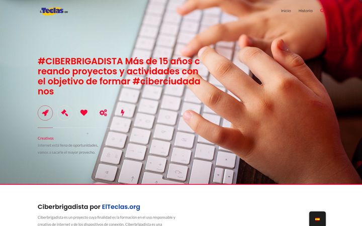 Screenshot of ciberbrigadista.com