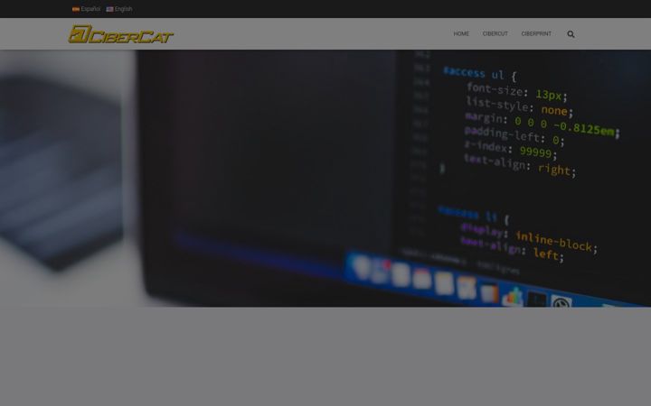 Screenshot of cibercat.com