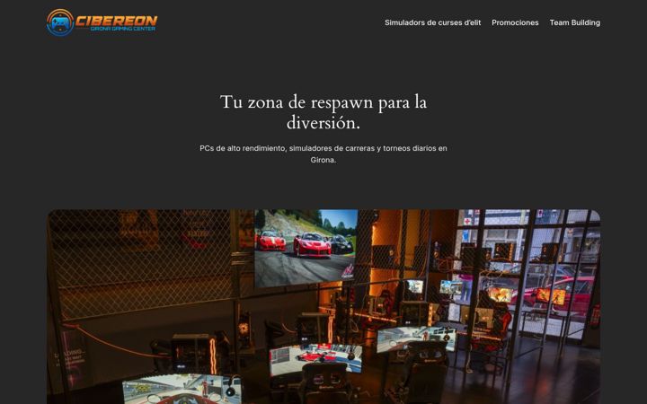Screenshot di cibereon.es