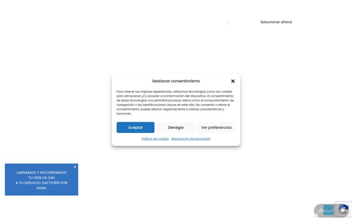 Screenshot di ciberseguridadweb.es