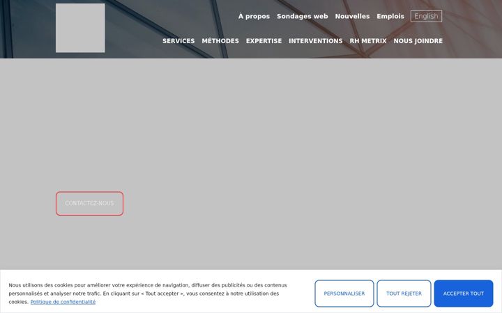 Screenshot of ciblerecherche.com