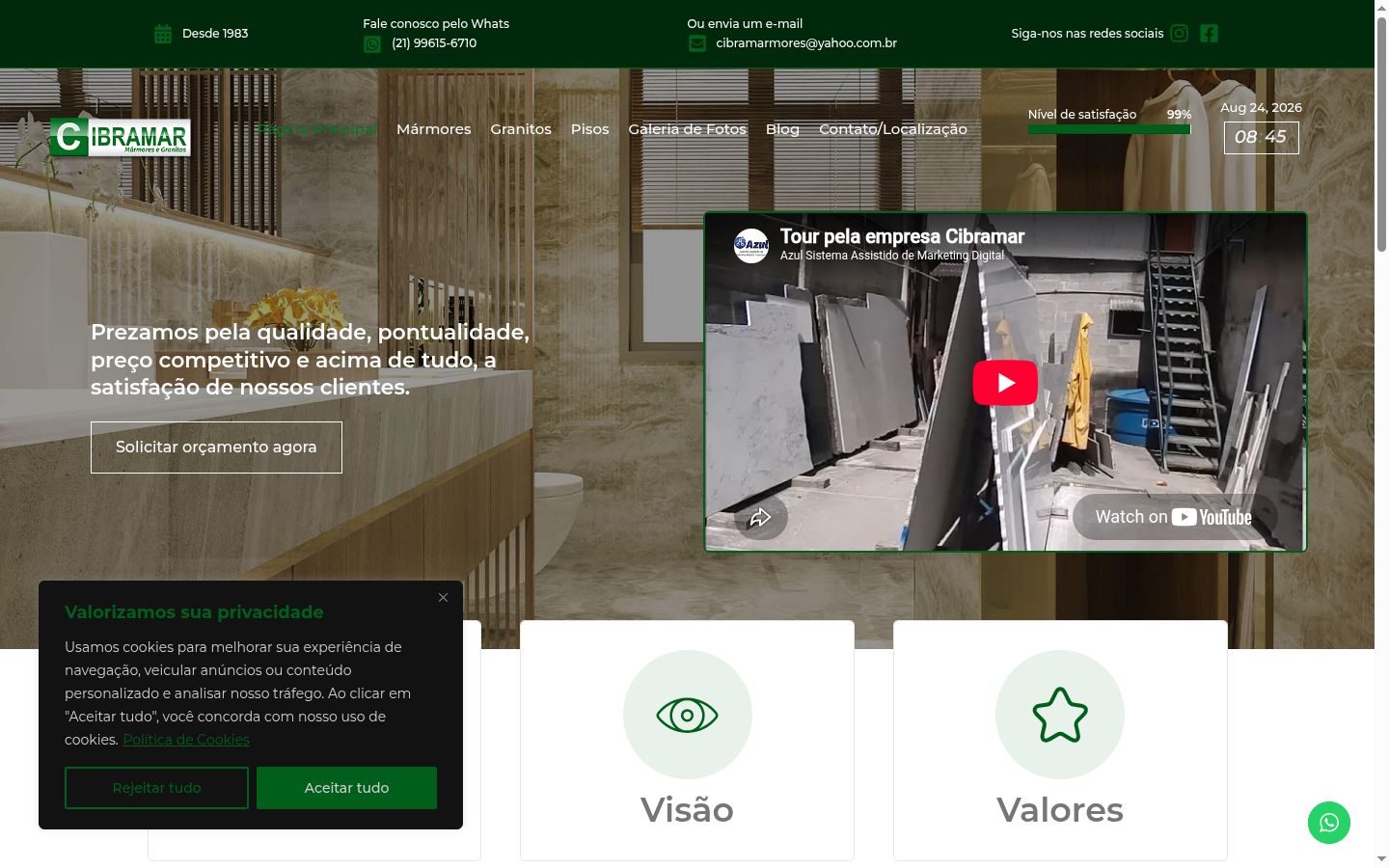 Screenshot tal-banner tal-kunsens muri qabel kwalunkwe interazzjoni