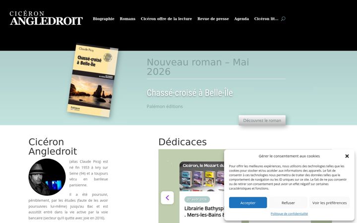Zrzut ekranu ciceron-angledroit.fr