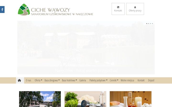 Screenshot of cichewawozy.pl