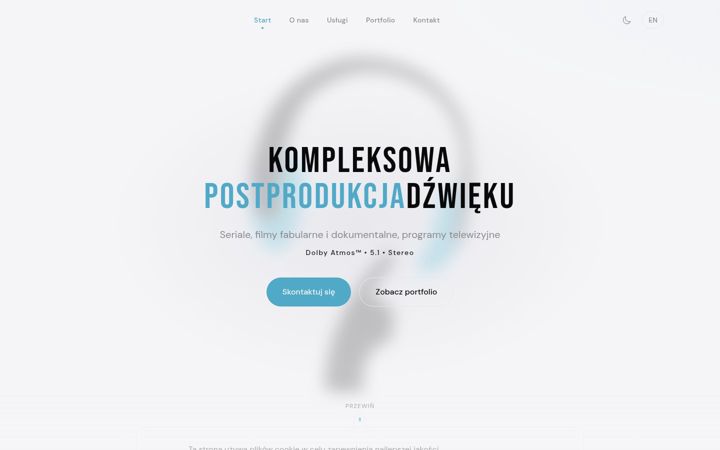 Screenshot of cicho-sza.pl