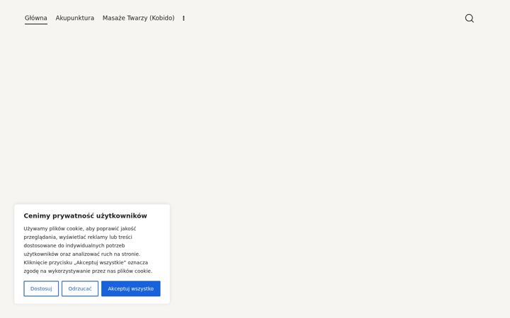 Screenshot of cichockiakupunktura.pl