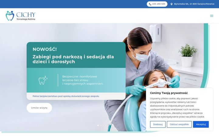Screenshot of cichy-stomatologia.pl