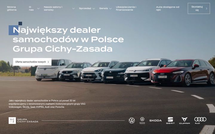 Screenshot of cichy-zasada.pl
