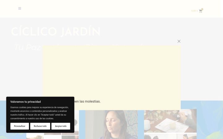 Screenshot di ciclicojardin.es