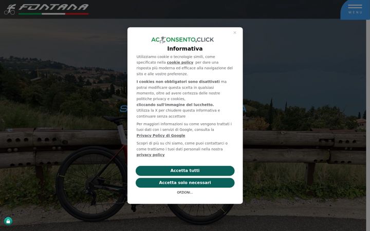 Screenshot of ciclifontana.it