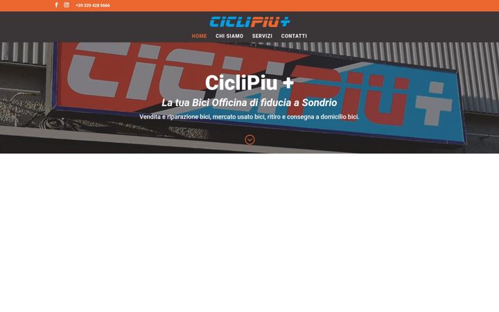 Screenshot di ciclipiu.it