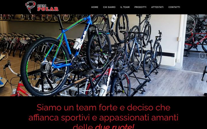 Snímek obrazovky ciclipolar.it