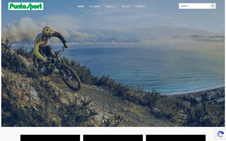 Snímek obrazovky ciclipuntosport.it