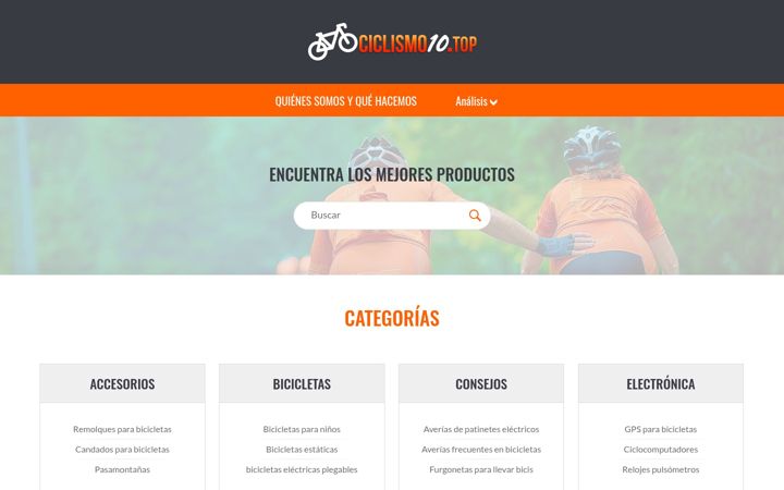 Screenshot of ciclismo10.top