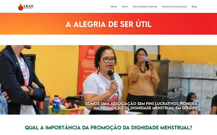 Captură de ecran a ciclofraterno.org