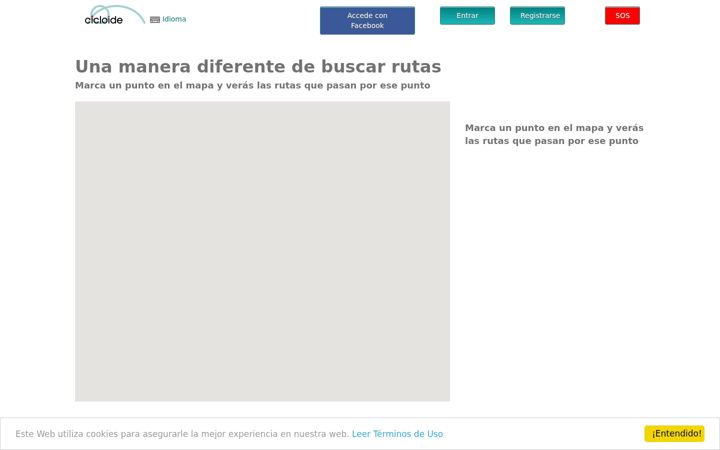 Screenshot of cicloide.com