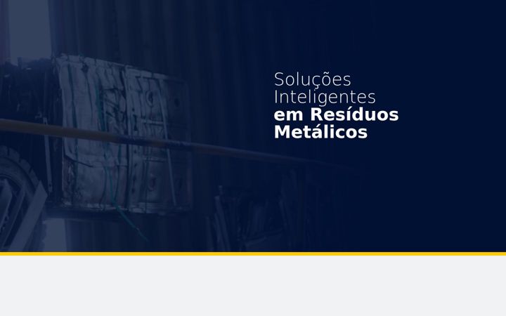 Snímek obrazovky ciclosmetais.com.br