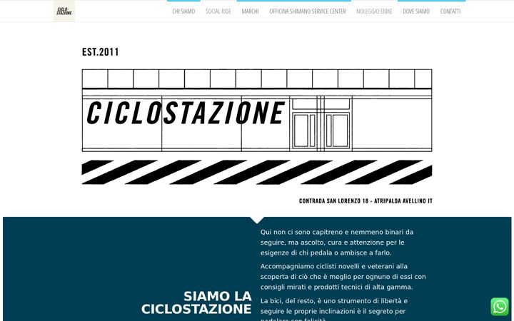 Screenshot of ciclostazione.it