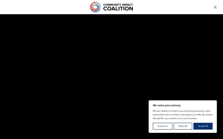 Captură de ecran a cicoalition.org
