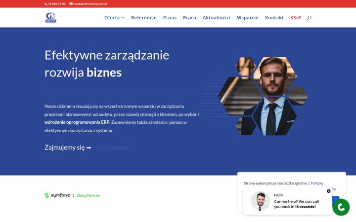 Screenshot of cicomputer.pl