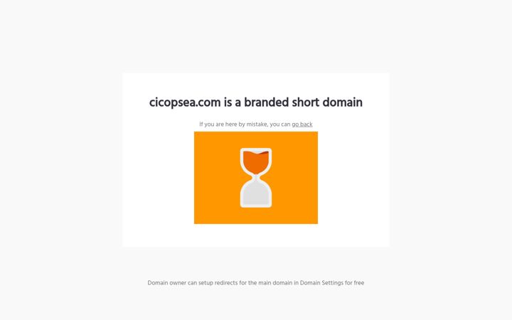 Screenshot of cicopsea.com