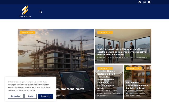 Screenshot of cidadeecia.com.br