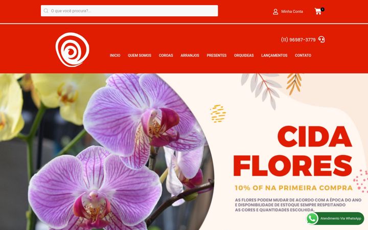 Skærmbillede af cidaflormorumbi.com.br