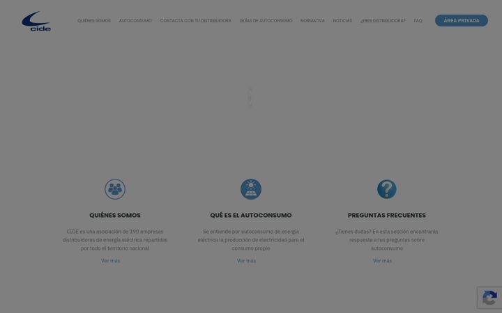 Screenshot di cideautoconsumo.es