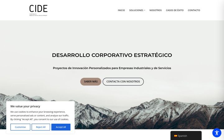 Screenshot of cidecorporate.com