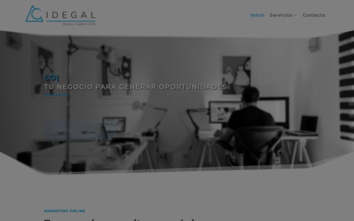 Screenshot of cidegal.com