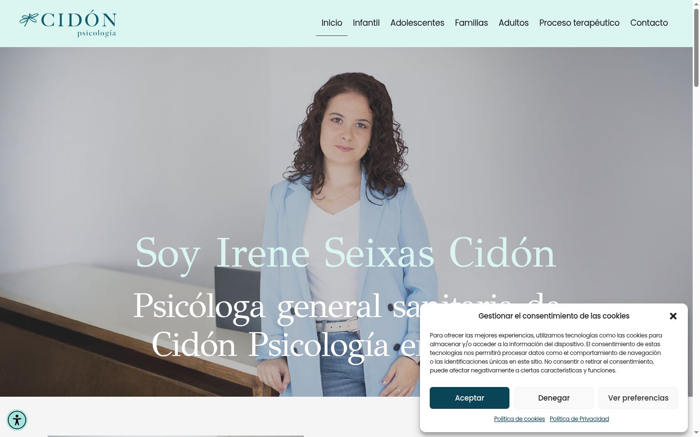 Screenshot tal-banner tal-kunsens muri qabel kwalunkwe interazzjoni