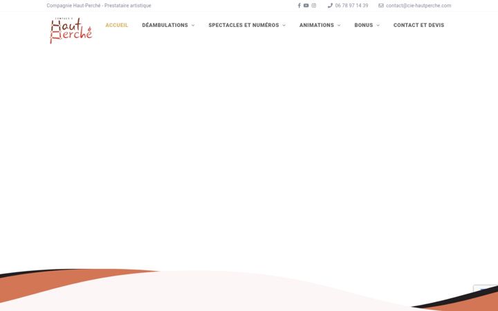 Screenshot of cie-hautperche.com
