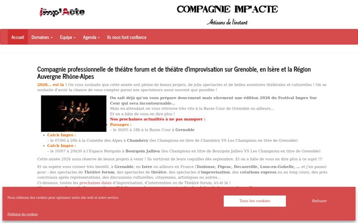 Captura de pantalla de cie-impacte.fr